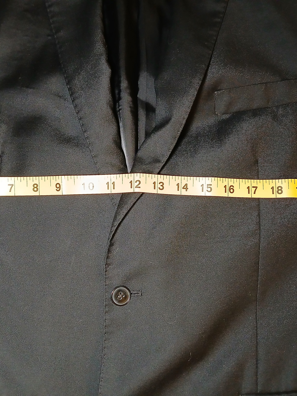 Calvin Klein Black Lined Jacket with Subtle Sheen - Picture 15 of 16